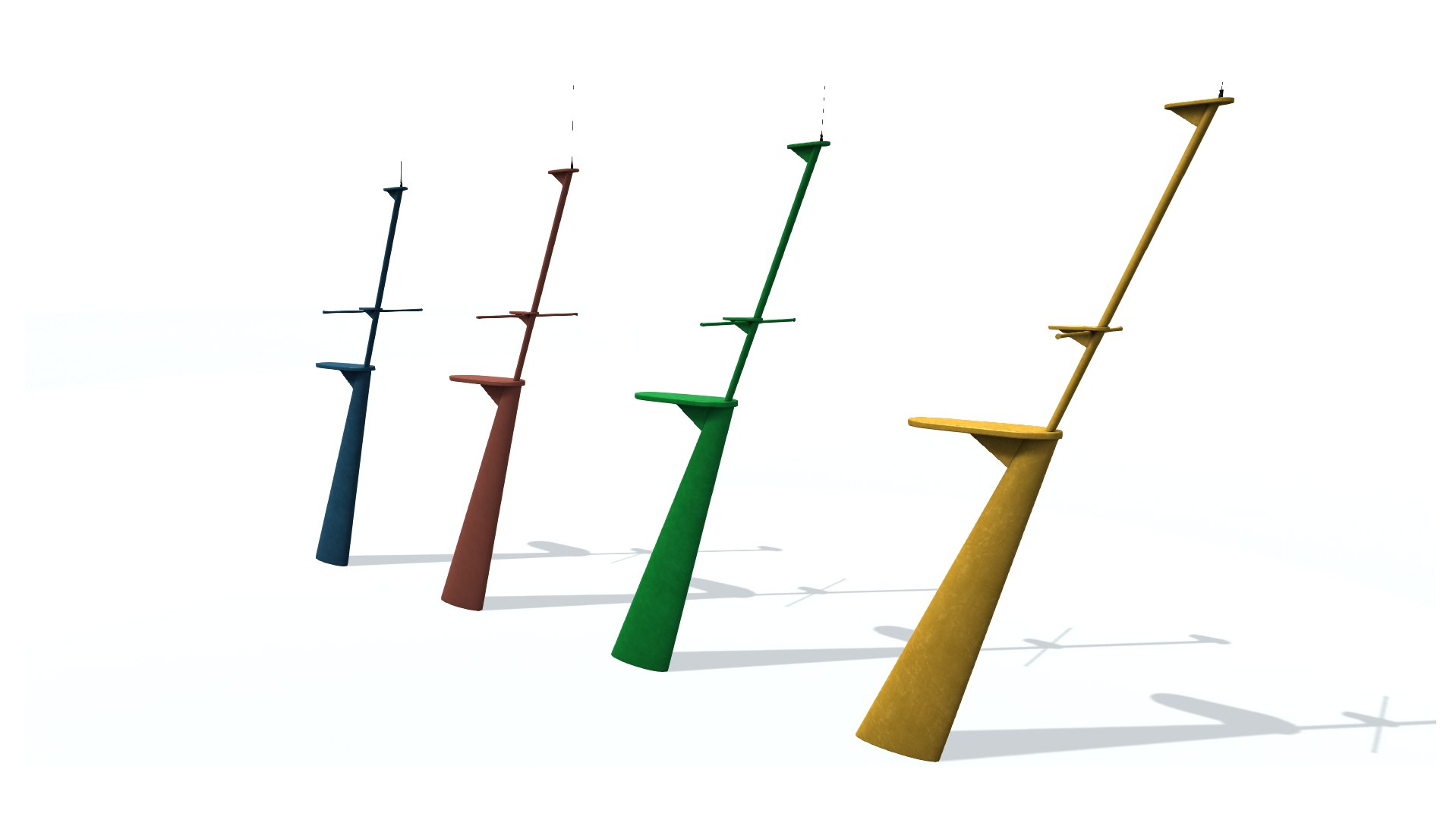 Ship Mast D 3D - TurboSquid 1703249