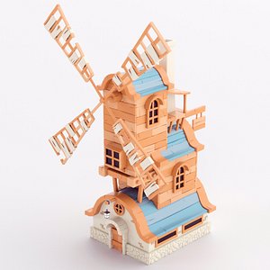 Stylized Windmill 01