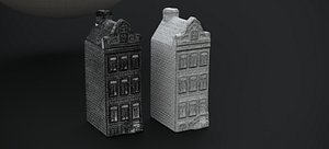 DUTCH DELFT HOUSE 58 2020 RAW 3D model