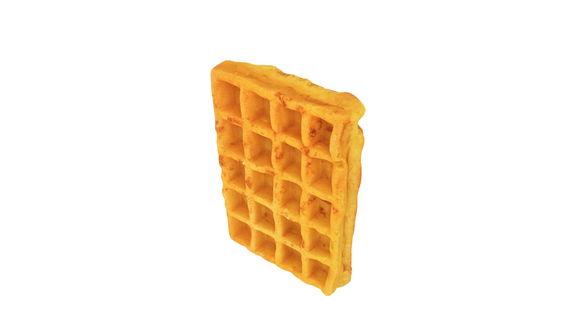 3D Waffle Square TurboSquid 1618132