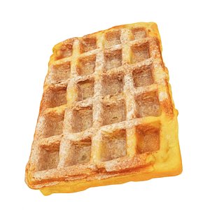 3D waffle square