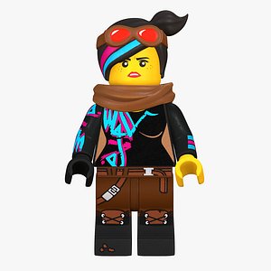 Lego Figure Lucy aka Wyldstyle Character Movie