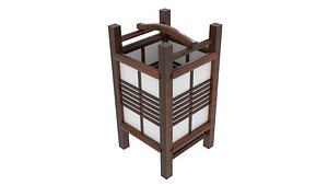 kaigan japanese lamp 3D model