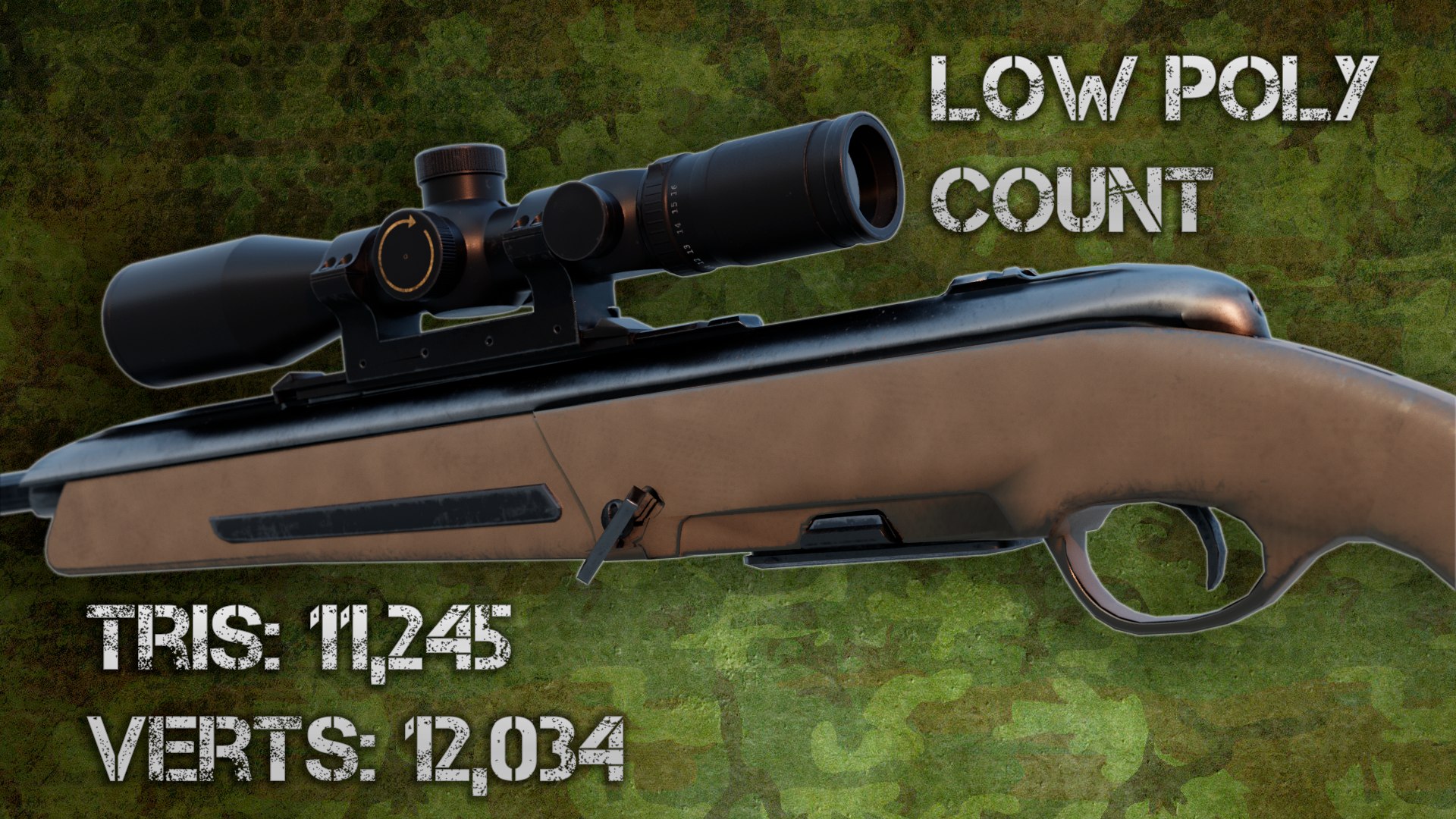 Steyr Scout Sniper Rifle 3D - TurboSquid 2206350