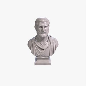 Themistocles Bust Sculpture 3D Printable STL File 3D model