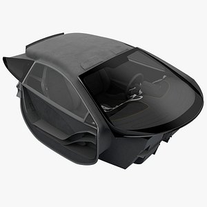 3d mclaren interior model