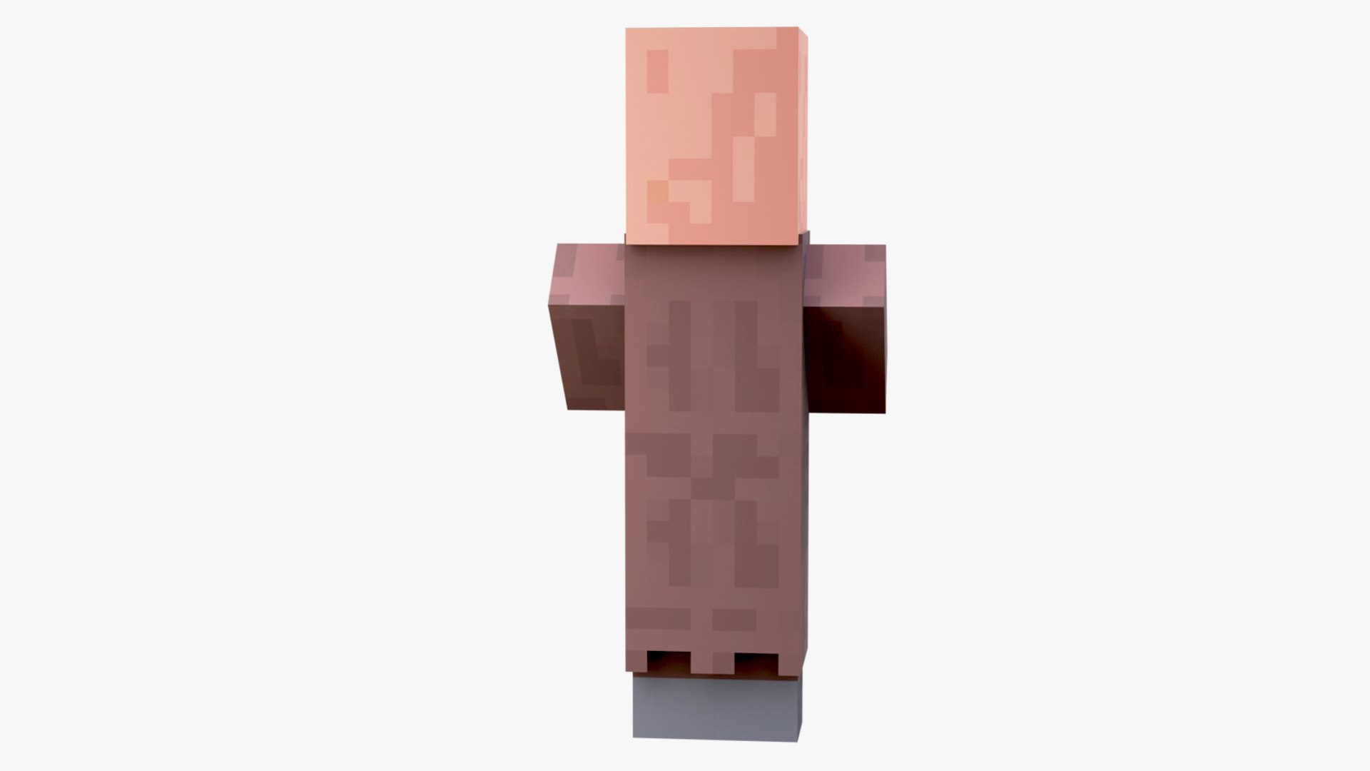 Minecraft Villager Rigged 3D Model Game Ready 4K PBR 3D model https://p.turbosquid.com/ts-thumb/vk/ZKFSmN/9Z/villager6/png/1785743709/1920x1080/fit_q87/c3332f8454bb346b75809080f0dd3b644f5e308e/villager6.jpg