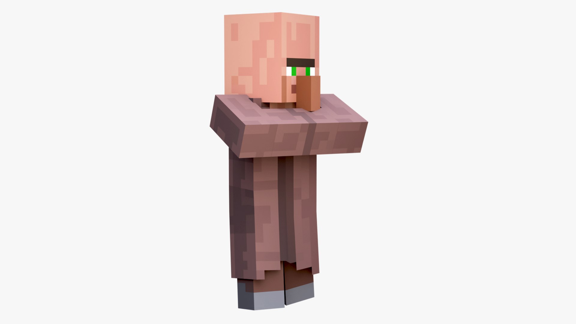 Minecraft Villager Rigged 3D Model Game Ready 4K PBR 3D model https://p.turbosquid.com/ts-thumb/vk/ZKFSmN/yT/villager2/png/1785743710/1920x1080/fit_q87/ae77013dced3c8ddb87bf4dd4918c2462d324ab5/villager2.jpg