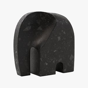3D Home Decor 01 - Terracotta Concert Elephant
