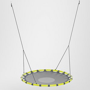 3D wooden swing nest seat