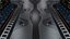 Corridoio fantascientifico 01 Tutte le texture PBR Unity UE