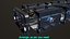 Corridoio fantascientifico 01 Tutte le texture PBR Unity UE
