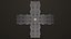Corridoio fantascientifico 01 Tutte le texture PBR Unity UE