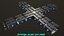 Corridoio fantascientifico 01 Tutte le texture PBR Unity UE