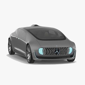 Mercedes Benz F015 Self Driving Concept Car Rigged for Maya