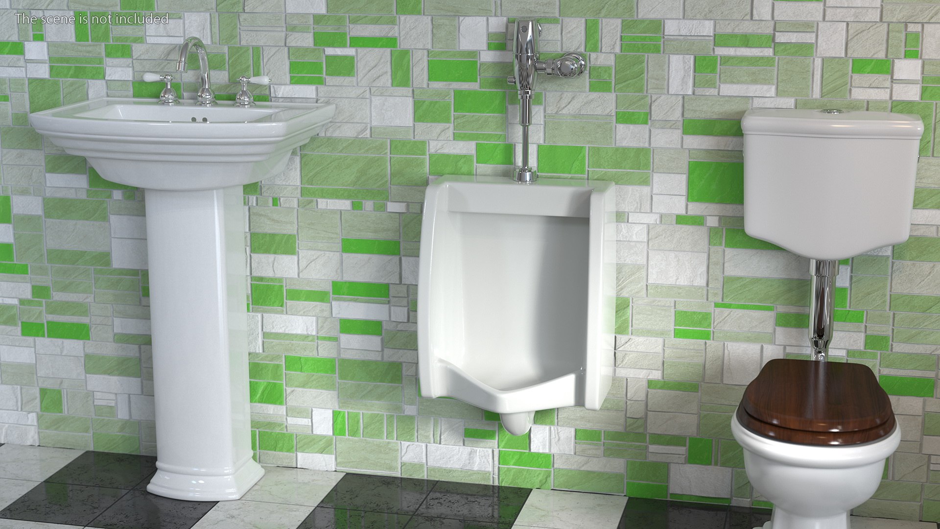 American Standard Washbrook Urinal Model - TurboSquid 1737540