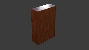 3D book shelf with tv