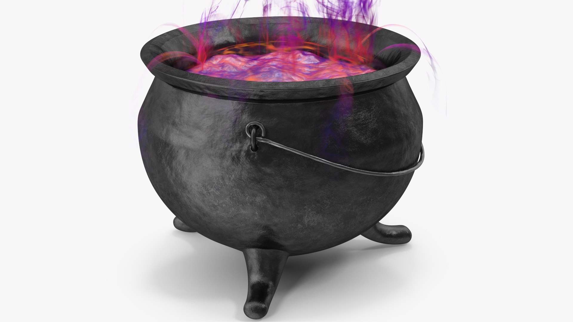 Witches Cauldron 3 Model TurboSquid 2109426 Angles 05