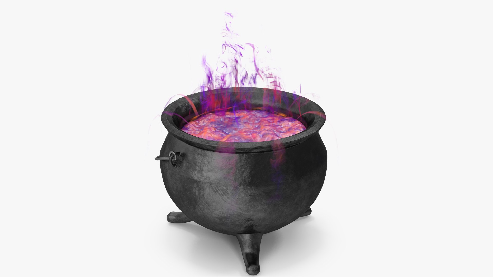Witches Cauldron 3 Model TurboSquid 2109426 Angles 00