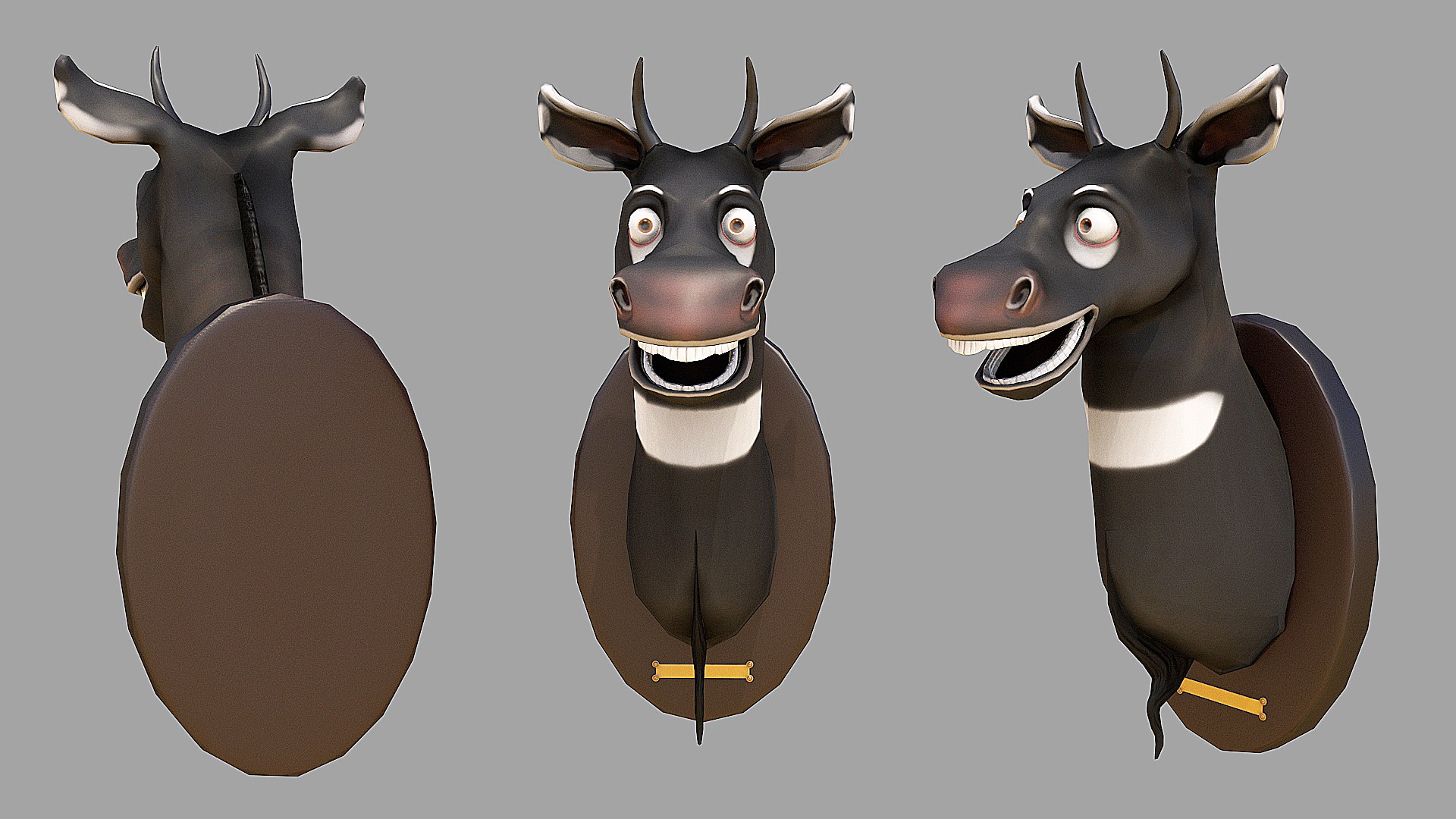 nilgai-head-trophy-3d-model-turbosquid-2054389