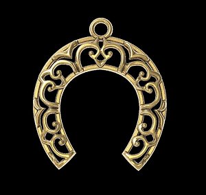 horseshoe pendant