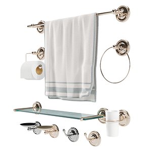 georgian bathroom accessories devon 3D