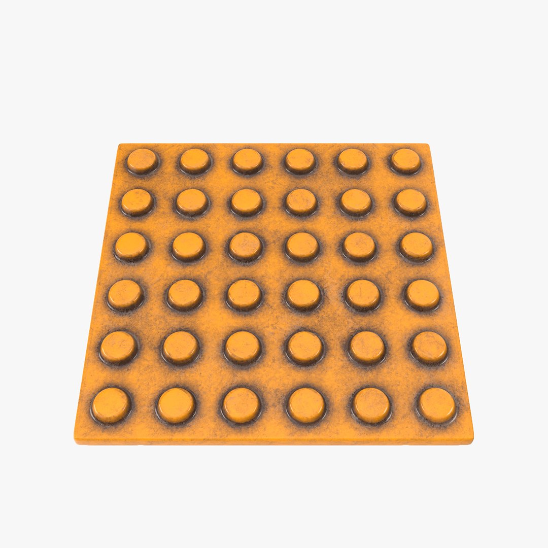 Tactile Pavement Dotted Dirty 3D 모델 - TurboSquid 2095599