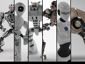 Collection Robot 3D Models for Download