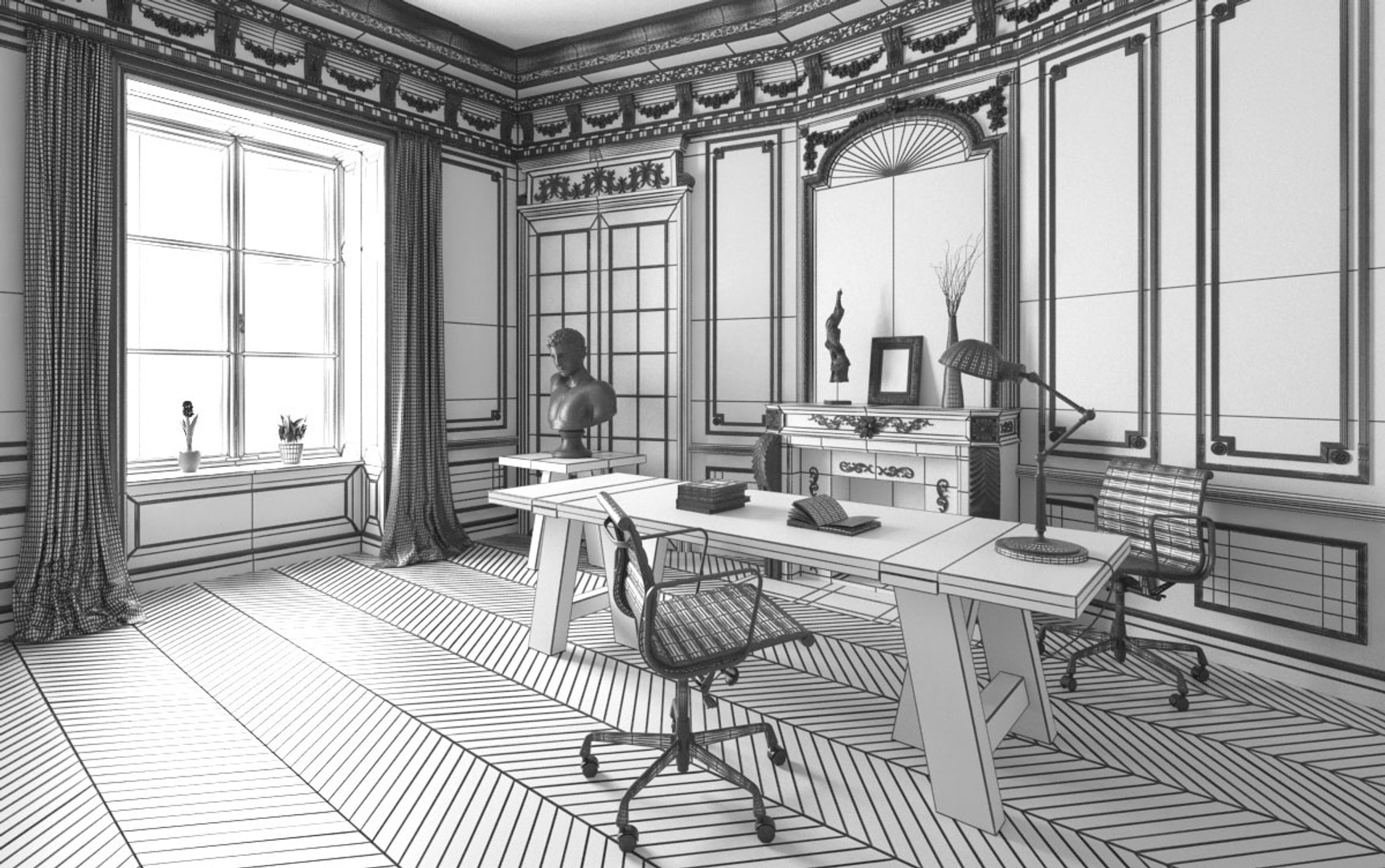 Archinteriors Vol 33 Interior Scenes 3d Model