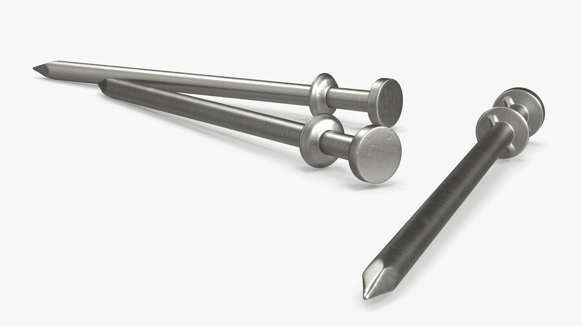 3D Model Duplex Nails TurboSquid 2058003