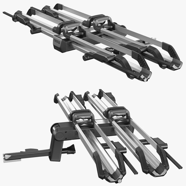 3D model Thule Helium Platform 2 Bike Rack Folded - TurboSquid 1724416