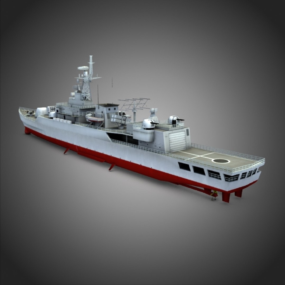 Jiangwei-ii Class Jiangwei 3d Max