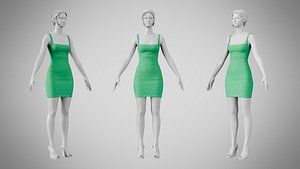 Dress 52 Shamrock Green