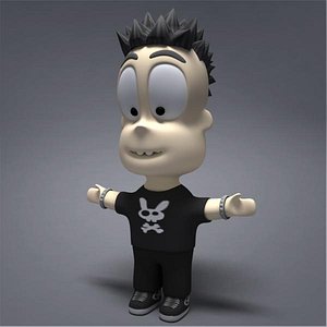 punk guy character