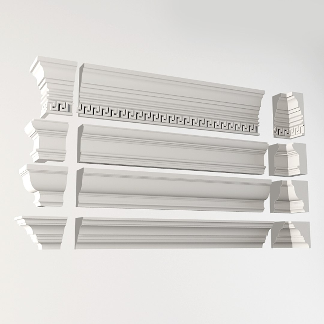 3d Cornice Model