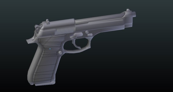 Free 3D m9 pistol model - TurboSquid 1187767