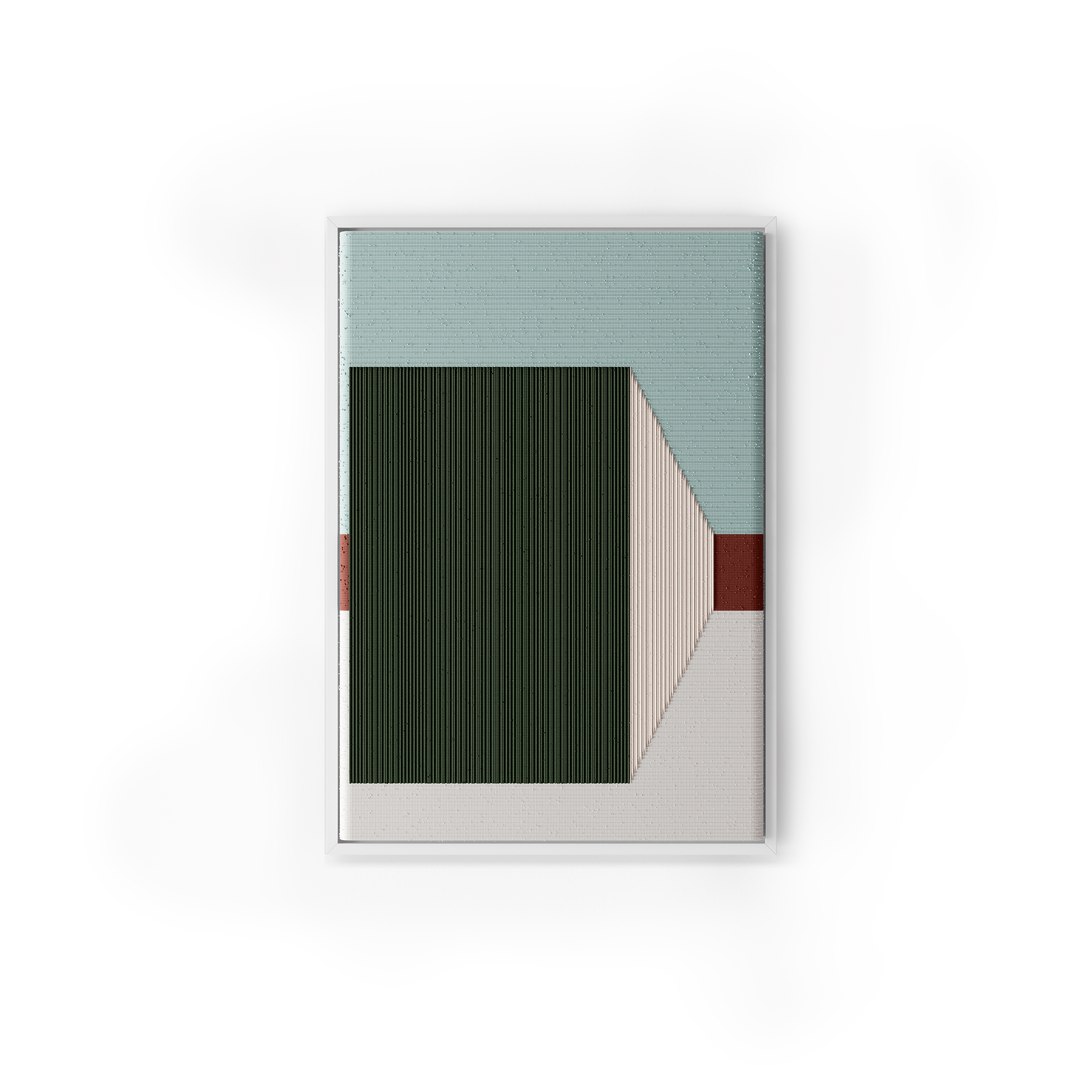 Decorative Panel Of Threads 3D - TurboSquid 1933184