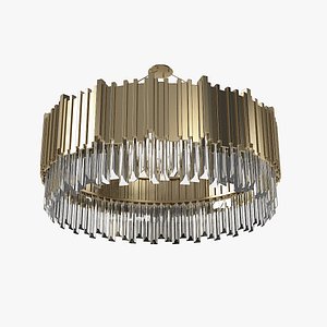 Luxxu Collection Empire Suspension Round Chandelier