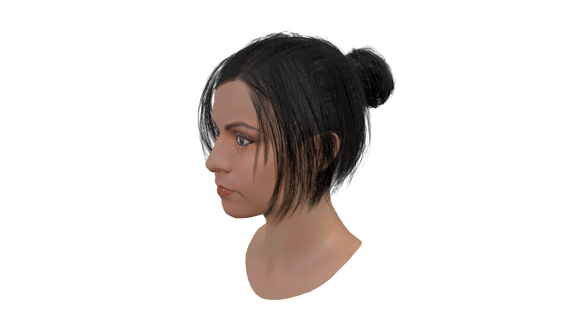 Women Head Model - TurboSquid 2377556