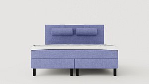 Lucky Complete Bed Package 180x200 Foam Smooth Headboard Nac