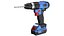 Detailed Cordless Drill Blue