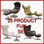 Sillón y Sofá Set 01 (25 Producto)