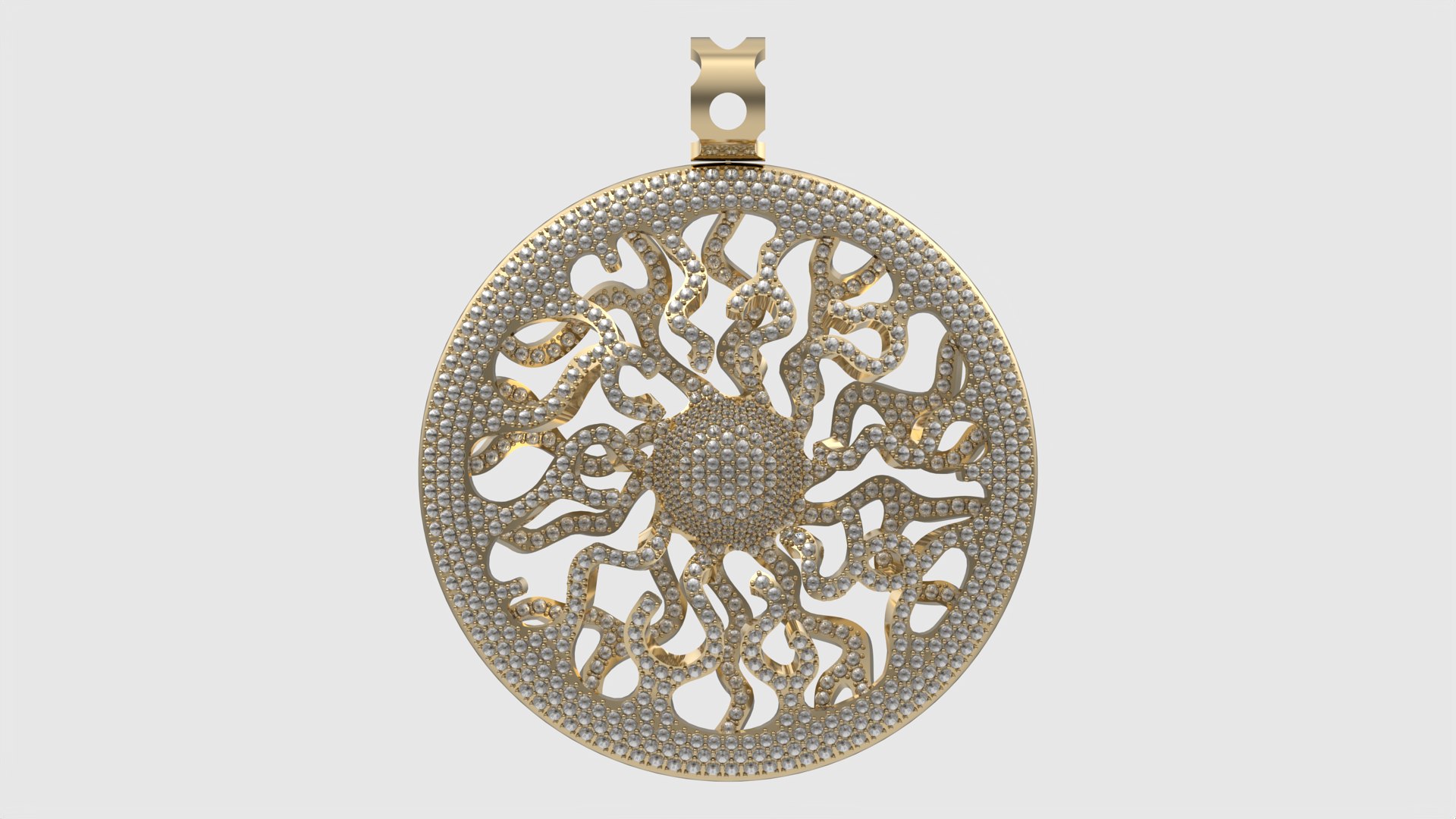 3D Model Tree Of Life Filigree Pendant JDBCo - TurboSquid 2339434