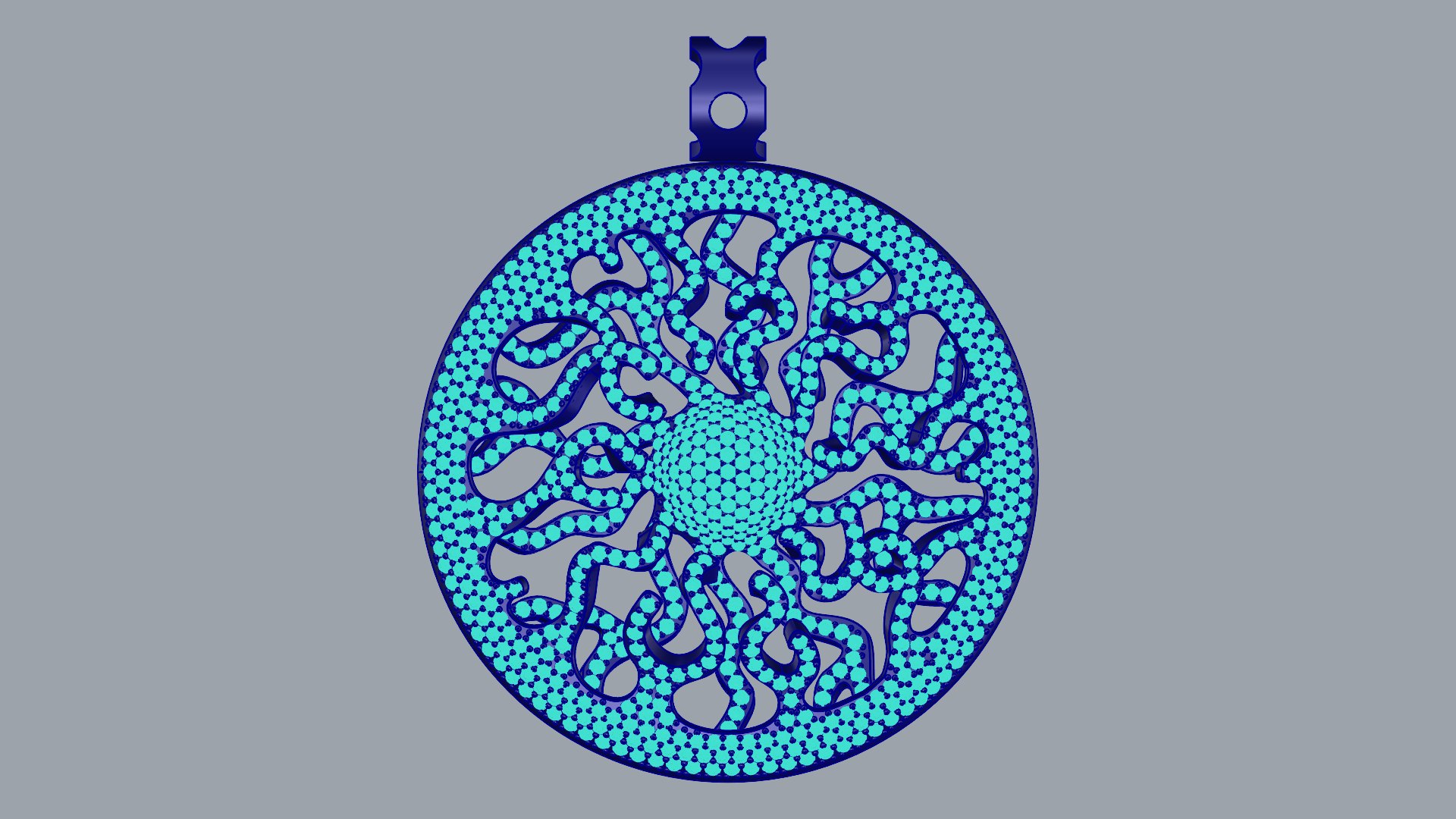 3D Model Tree Of Life Filigree Pendant JDBCo - TurboSquid 2339434