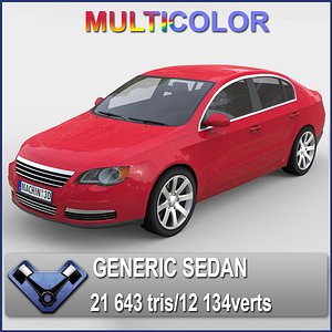 3ds generic sedan monsun