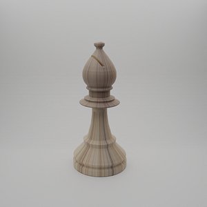 3D Chess Bishop