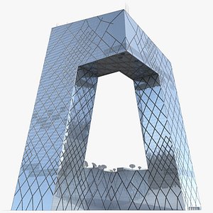 3D CCTV Television Headquarters Tower