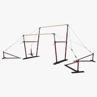 Gymnastics Uneven Bars 01