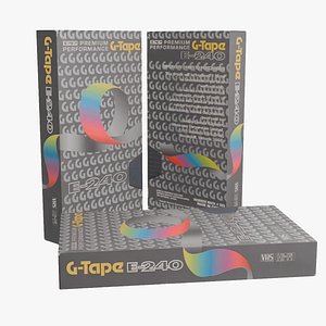 VHS G-TAPE PP E 240