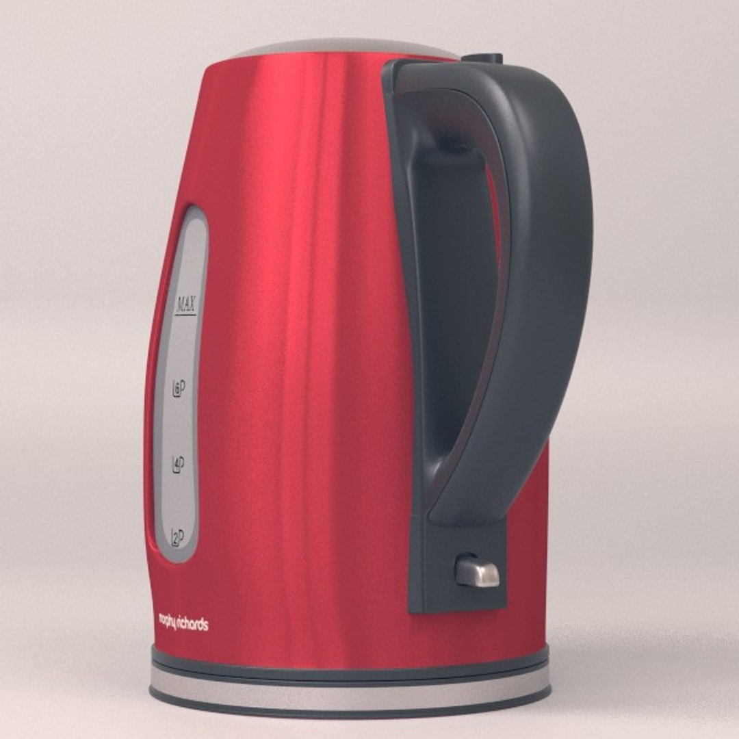 Electric Teapot Morphy Richards 3d Model